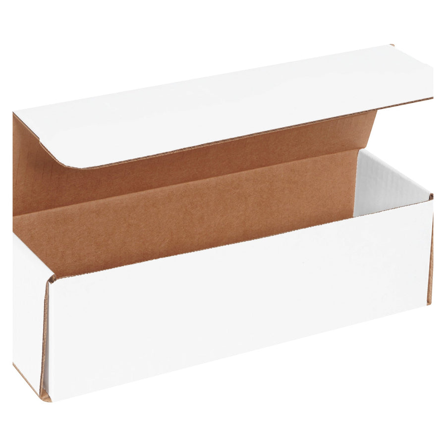 11.5x3.5x3.5 ECT-32 White Corrugated Mailers 50/Bundle MLRB - alias listing