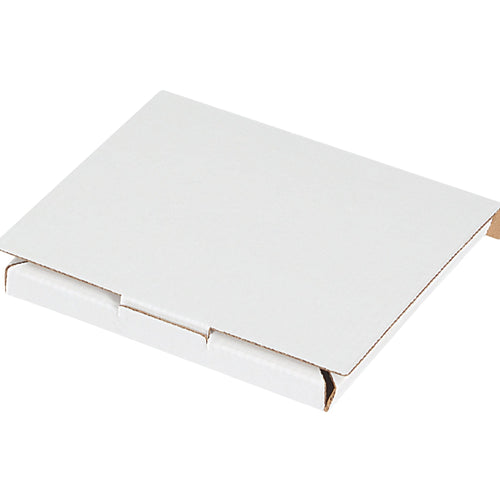 5 5/8 x 5 x 7/16 in White Corrugated CD Mailers 50/Bundle MLRCD - alias listing