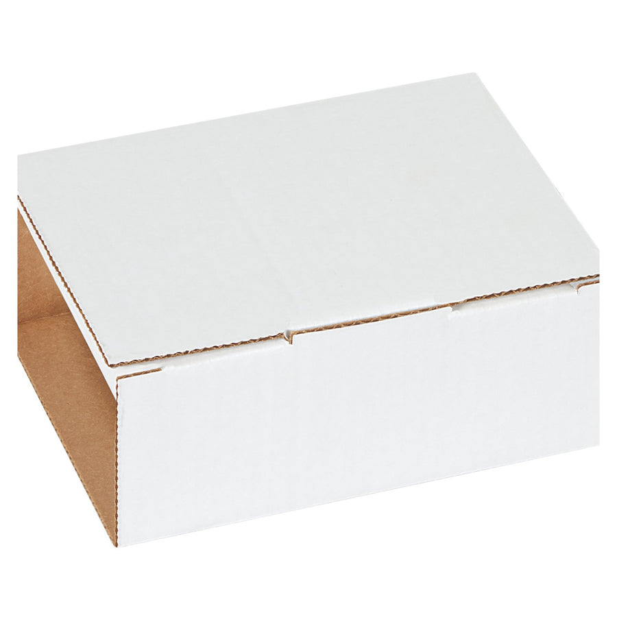 5 5/8 x 5 x 2 9/16 in White Corrugated CD Mailers 50-Pack MLRCD6 - alias listing