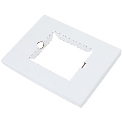 10.25x12.6875" White Corrugated CD Literature Mailer Inserts - 50 Pack