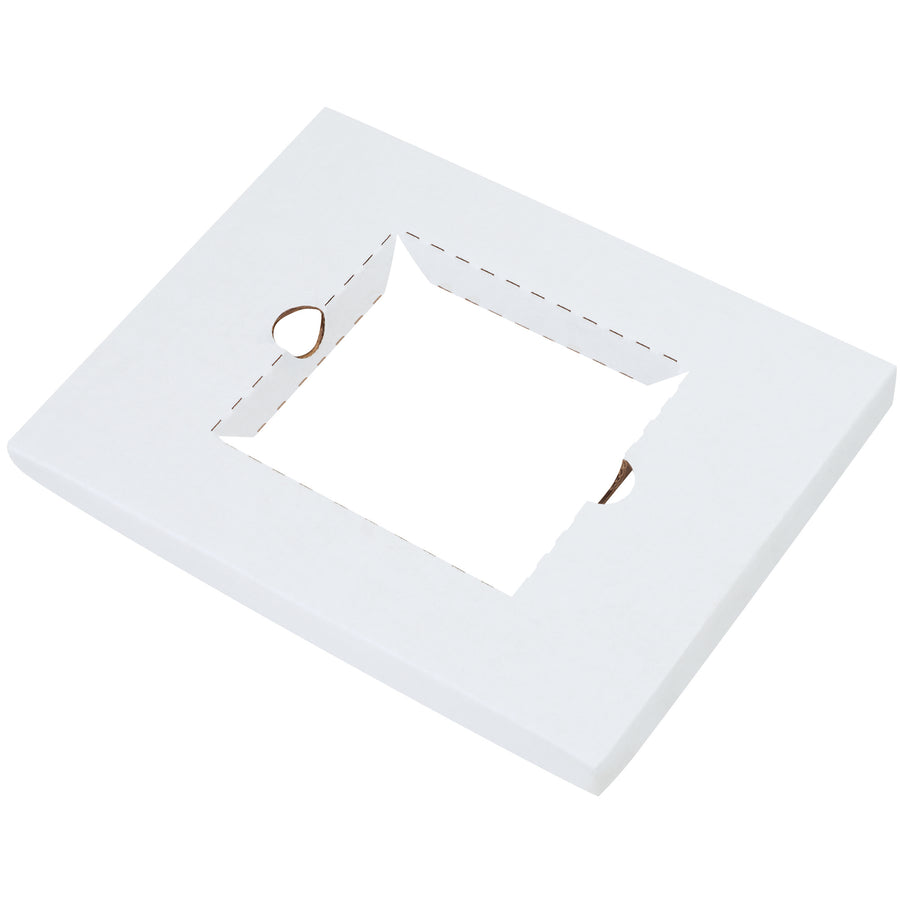 Professional-grade CD literature mailer inserts that secure discs during shipping without tape or additional materials. These white corrugated die-cut inserts (10.25" x 12.6875") fold quickly and fit standard 11.125" x 8.75" literature mailers. Bundle of 50 inserts per order.