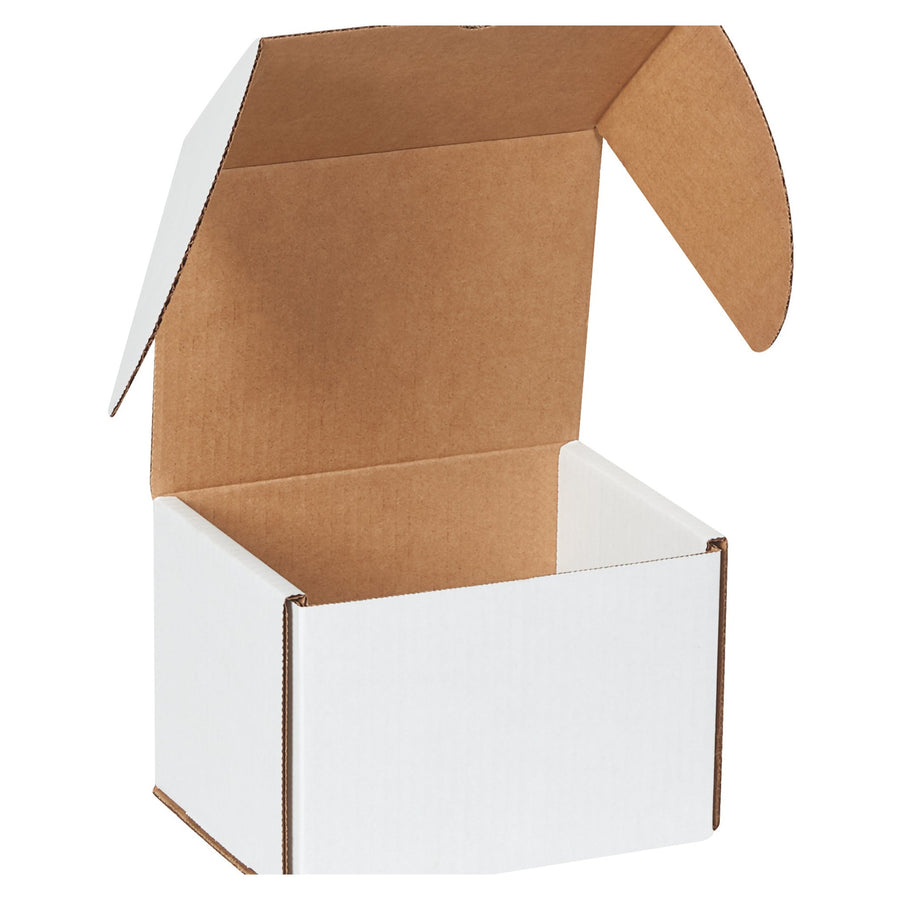 7 5/8 x 6 x 5 7/16 in White Corrugated DVD Mailers Crush Resistant 50-Pack MLRDVD10 - alias listing