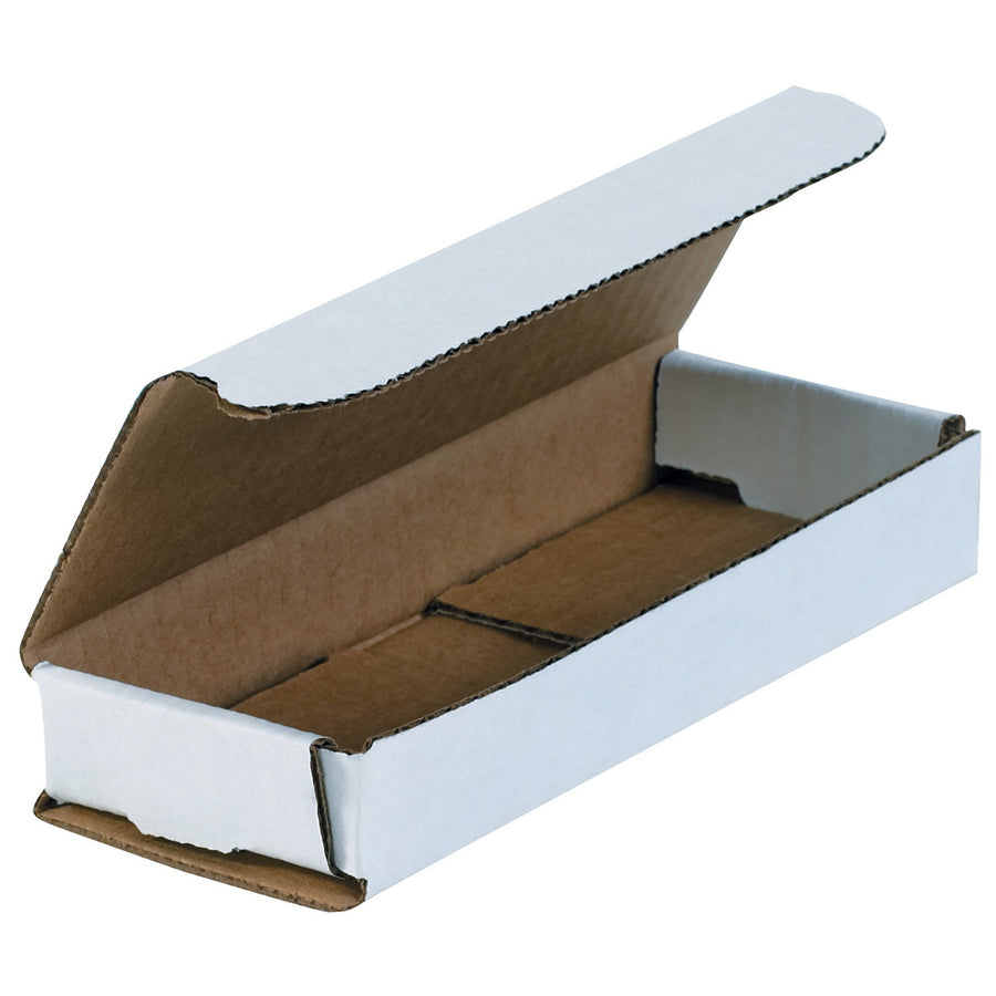6.5x2.5x1 ECT-32 White Corrugated Mailers 50/Bundle MRX1X - alias listing