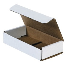 6.5x3.25x1.25 White Corrugated Mailers 50-Pack