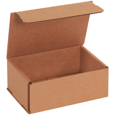 Lightweight ECT-32-B kraft corrugated mailers designed for small, fragile shipments. One-piece fold-and-tuck design requires no tape, glue, or staples‚assembly in seconds. Ships and stores flat to maximize warehouse efficiency. 50-pack bundle.