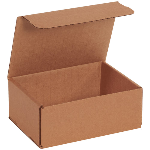 Ship small items with confidence using these ECT-32-B kraft corrugated mailers featuring crush-resistant double-wall construction. One-piece fold-and-tuck design assembles in seconds without tape, glue, or staples‚reducing assembly labor and shipping weight. Bundle of 50 ships flat to maximize warehouse storage efficiency.