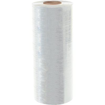 Professional-grade 20" x 75 Gauge cast machine stretch film engineered for high-volume warehouse operations. Delivers up to 250% stretch ratio for maximum load retention with whisper-quiet application. Ultra-clear formulation ensures barcode readability and reduces warehouse noise while securing uniform pallet loads.