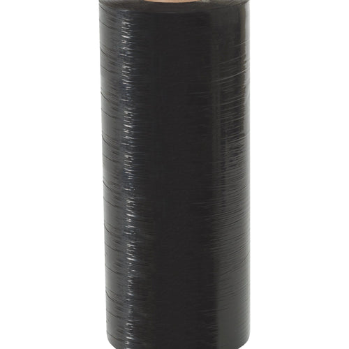 20 in x 5000 ft 80 Gauge Black Blown Machine Stretch Film Roll MSF2080BLK
