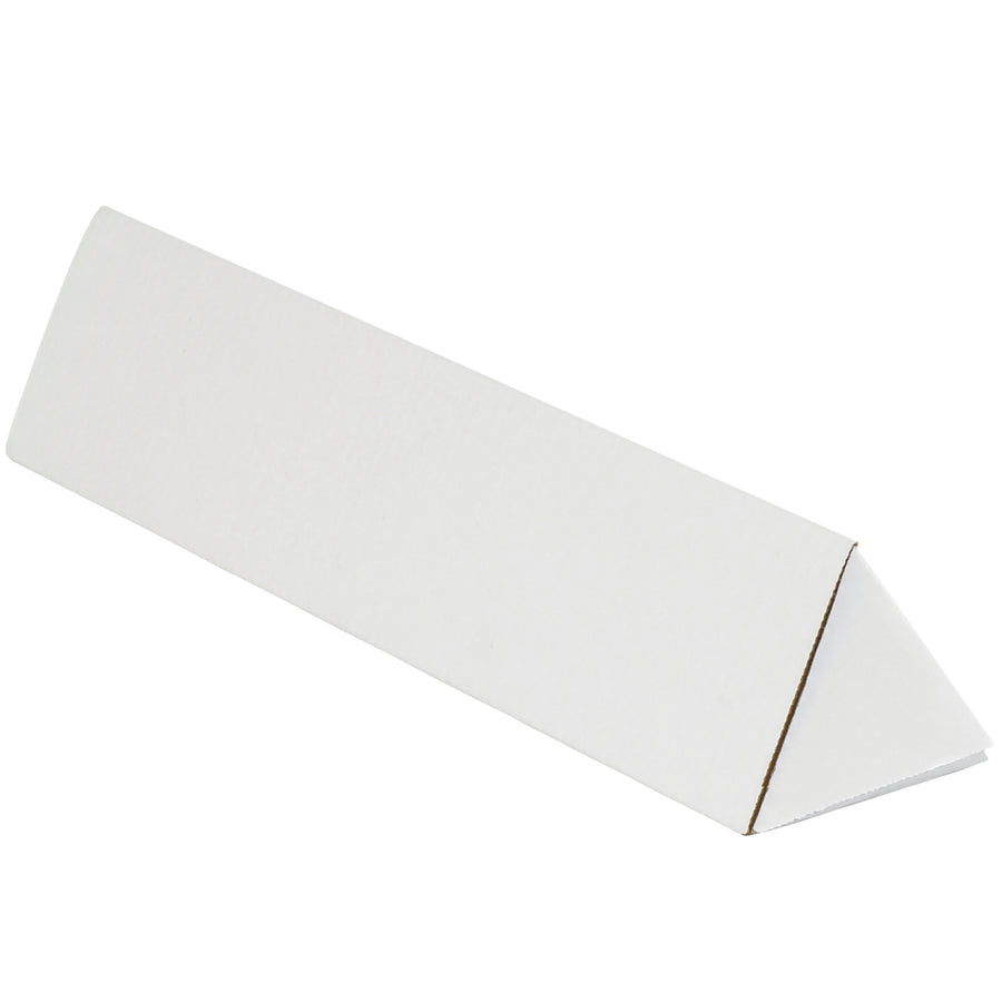 Ship faster with triangle mailing tubes that open along the length for easier packing than round tubes. These 18 1/4" white corrugated tubes feature locking tabs and require no tape or glue‚fold and lock in seconds. Get 50 tubes per bundle, shipped flat to maximize your storage.