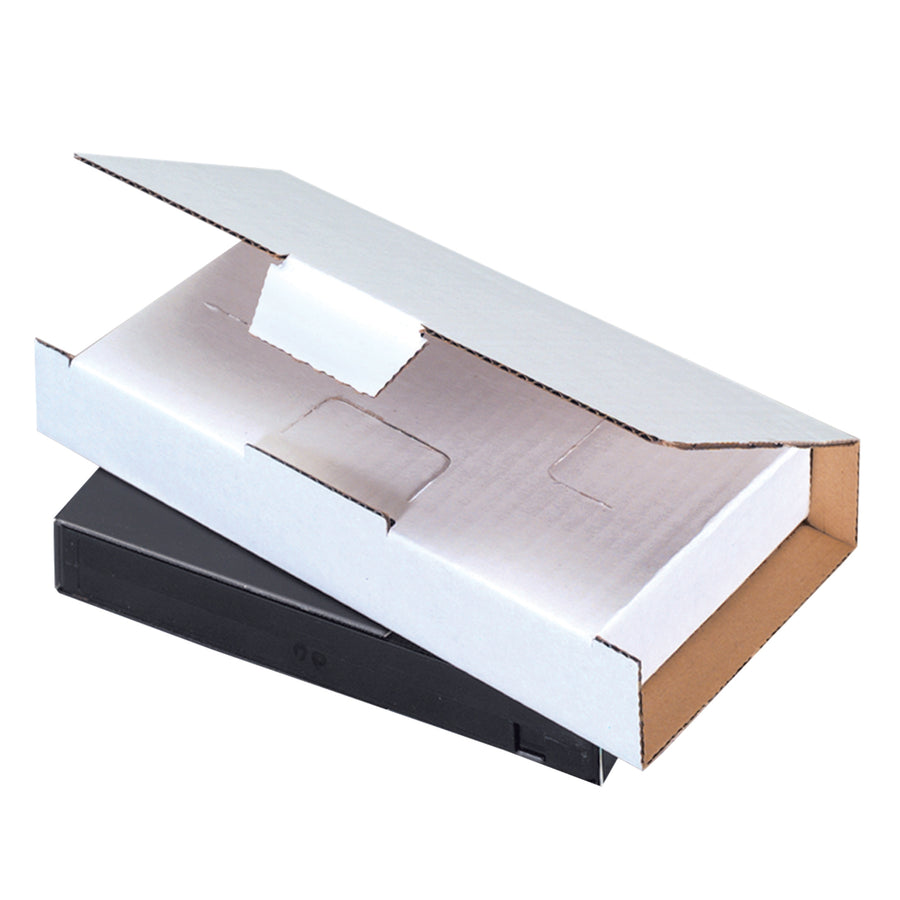 Seal video shipments fast with no tape required‚locking tabs close securely every time. These ECT-32 corrugated mailers feature built-in air-cell cushioning to protect content without additional padding. Pack of 50 ready for your packing line.