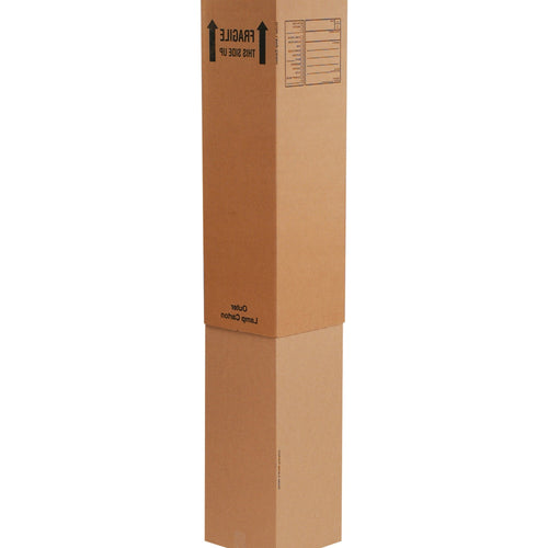 12 5/16x12 5/16x40 ECT-32 Kraft Outer Lamp Boxes 15-Pack OUTERLAMP