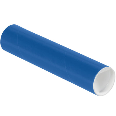 Professional-grade 2x9" blue mailing tubes with white plastic end caps included. Strong 3-ply spiral wound fibreboard construction withstands shipping and handling. Sold as a case of 50‚the cost-efficient choice for mailrooms and shipping departments managing high volumes.