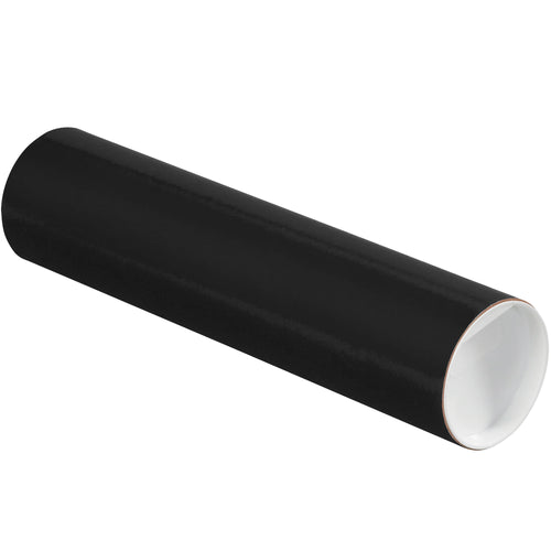 Heavy-duty 3x12 black mailing tubes built from 0.07