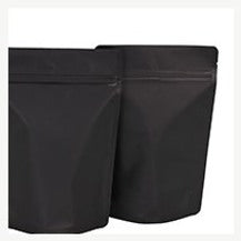 4x6x2 Black Matte Stand-Up Barrier Pouches 1000/Case P4622S