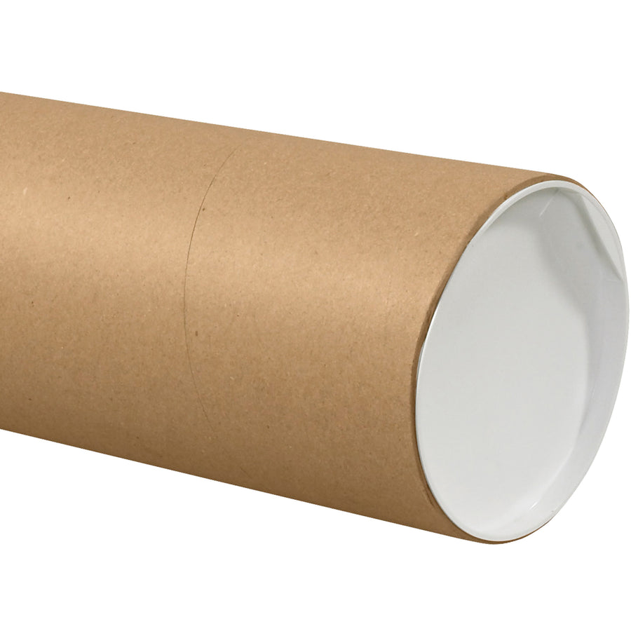 Professional-grade 6x36 kraft mailing tubes engineered for maximum durability and protection. Heavy-duty 0.125-inch, 3-ply spiral wound fibreboard resists crushing and bending during shipping. Each case includes 10 rigid tubes‚ideal for architects, engineering firms, and mailroom operations handling blueprints, posters, and rolled documents.
