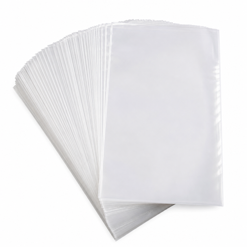 6" x 10" 4 Mil Clear Flat Poly Bags, 1000-Pack - supplemental quantity image