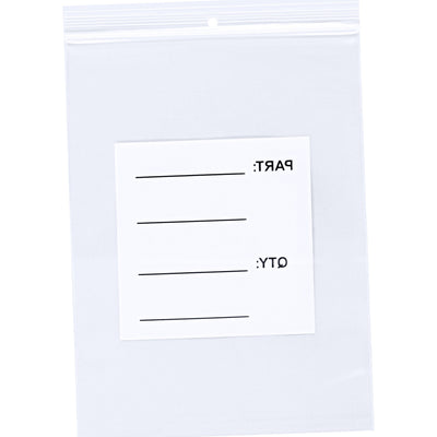 14x24 4 Mil Clear Reclosable Parts Bags with Hang Holes 250/Case PB12016 - alias listing