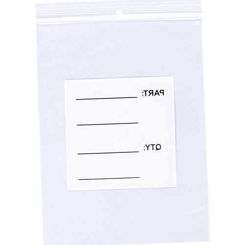 14x24 4 Mil Clear Reclosable Parts Bags with Hang Holes 250/Case PB12016 - alias listing