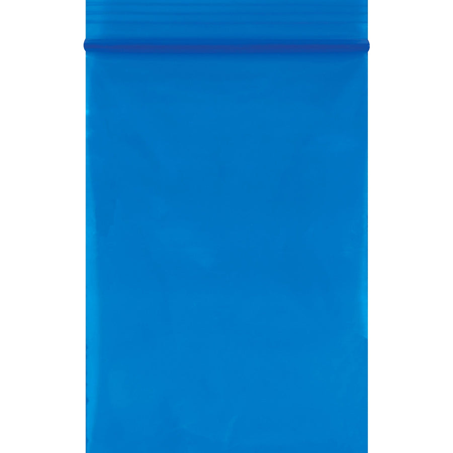 2x3 2 Mil Blue Reclosable Poly Bags 1000/Case PB3525BL - alias listing