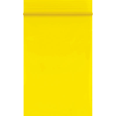 2x3 2 Mil Yellow Reclosable Poly Bags 1000/Case PB3525Y - alias listing