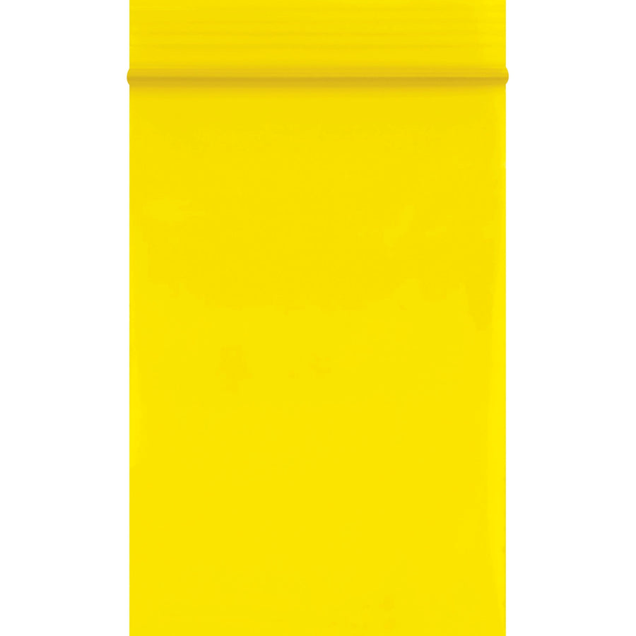 2x3 2 Mil Yellow Reclosable Poly Bags 1000/Case PB3525Y - alias listing