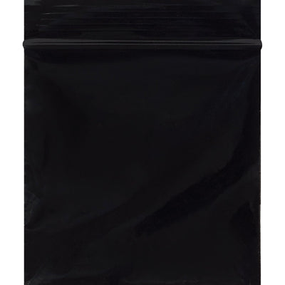 3x3 2 Mil Black Reclosable Poly Bags 1000/Case PB3540BK - alias listing