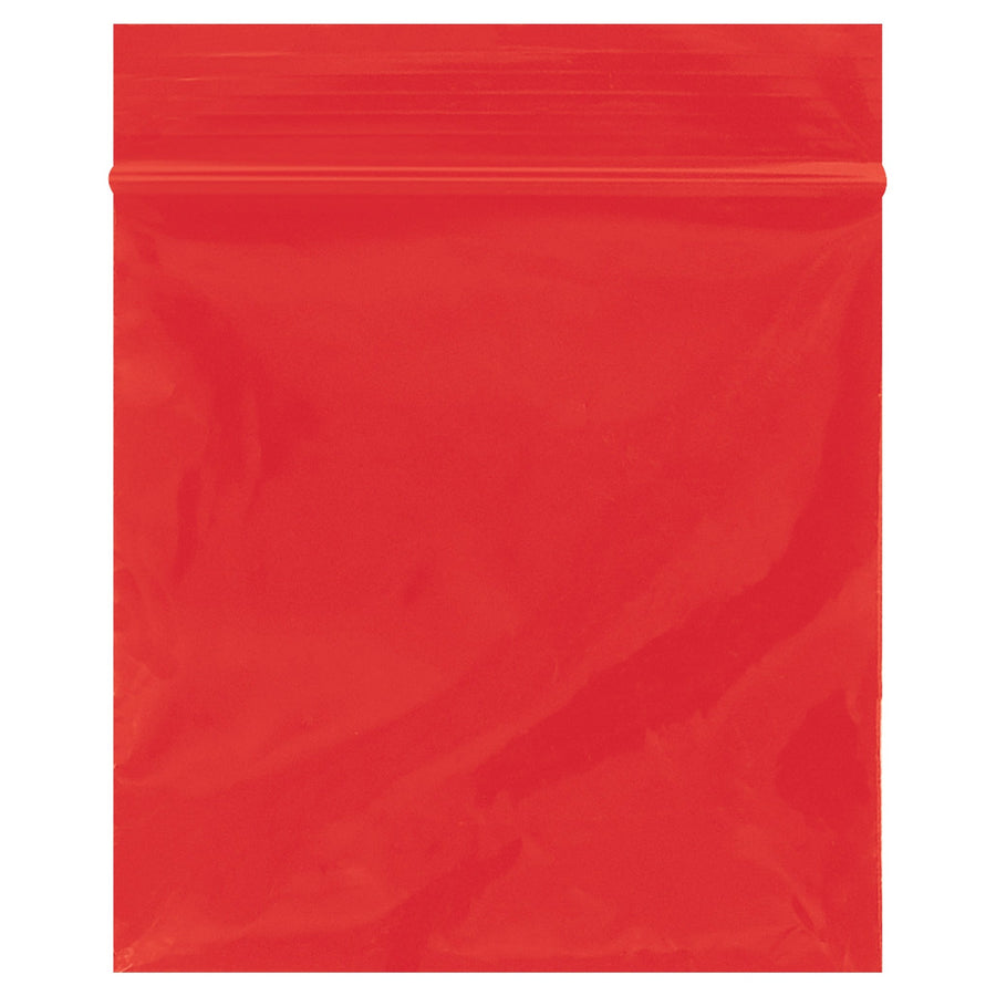 3x3 2 Mil Red Reclosable Poly Bags 1000/Case PB3540R - alias listing