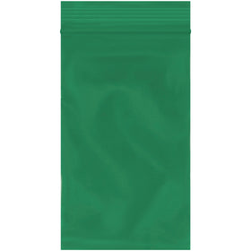 Organize and protect inventory with these vibrant 3x5 green reclosable poly bags. Featuring 2 mil polyethylene construction with a secure zipper seal, these resealable bags keep products free from dirt and moisture while remaining FDA and USDA compliant. Ships as a case of 1000 for maximum cost efficiency.
