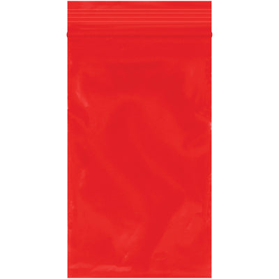 Bright red 2 mil reclosable poly bags provide instant product identification while keeping contents protected from dirt and moisture. These FDA and USDA compliant polyethylene bags are reusable, durable, and sold in economical cases of 1,000 units.