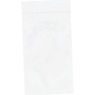 3x5 2 Mil White Reclosable Poly Bags 1000/Case PB3550W - alias listing