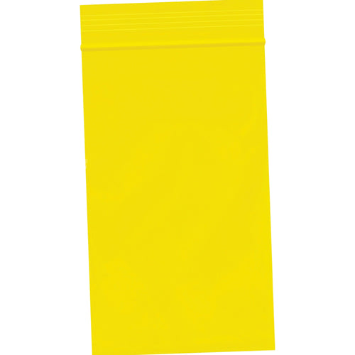 3x5 2 Mil Yellow Reclosable Poly Bags 1000/Case PB3550Y