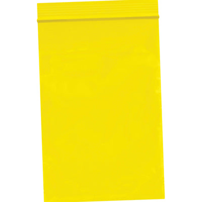 4x6 2 Mil Yellow Reclosable Poly Bags 1000/Case PB3565Y - alias listing