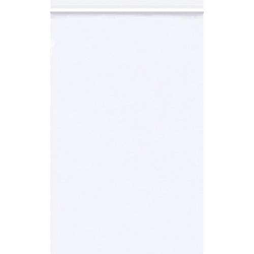 5x8 2 Mil White Reclosable Poly Bags 1000/Case PB3585W