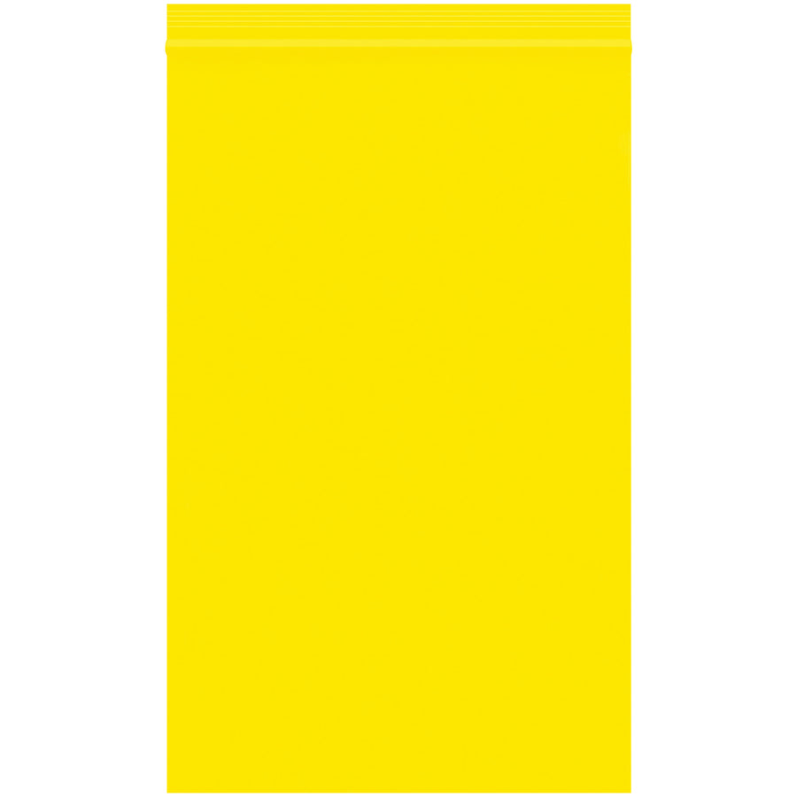 Bright yellow 2 mil reclosable polyethylene bags keep inventory, parts, and products protected from dirt and moisture. FDA and USDA compliant. Durable, reusable design sold as a case of 1,000 bags.