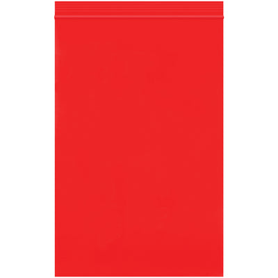 Bright red 2 mil reclosable poly bags in 6x9" dimensions make inventory management and product identification effortless. Each case contains 1,000 durable, reusable bags that seal tight to protect contents from moisture and contamination. FDA and USDA compliant for food and industrial use.