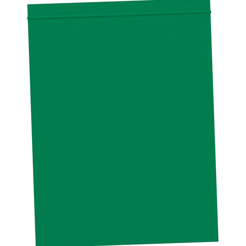 8x10 2 Mil Green Reclosable Poly Bags 1000/Case PB3635G