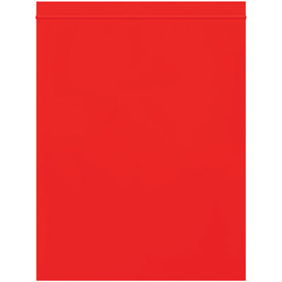 Quickly identify products and inventory with these durable 8x10" red reclosable poly bags. Each case contains 1,000 bags featuring 2 mil polyethylene construction, FDA/USDA compliance, and reliable zip-lock closure to protect against dirt and moisture. Reusable bags built for cost-efficient, long-term storage and shipping.