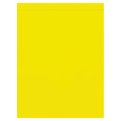 8x10 2 Mil Yellow Reclosable Poly Bags 1000/Case PB3635Y - alias listing