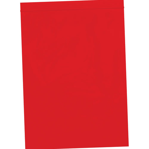 9x12 2 Mil Red Reclosable Poly Bags 1000/Case PB3645R - alias listing