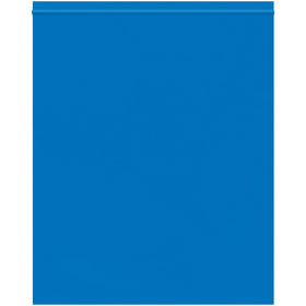 10x12" 2 Mil Blue Reclosable Poly Bags - 1000/Case
