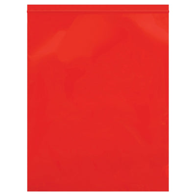 12x15 2 Mil Red Reclosable Poly Bags 1000/Case PB3670R - alias listing