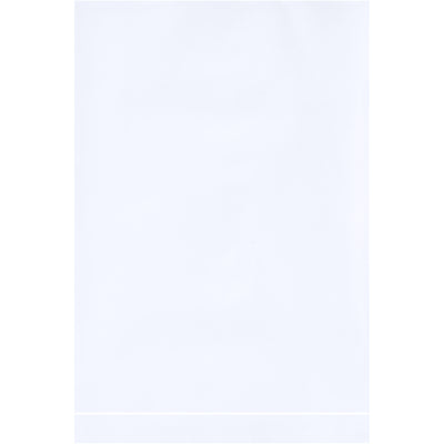4x6" White 2 Mil Flat Poly Bags - 1000/Case Storage