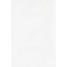 4 x 6" 2 Mil White Flat Poly Bags - Light/Medium Duty, 100/Case