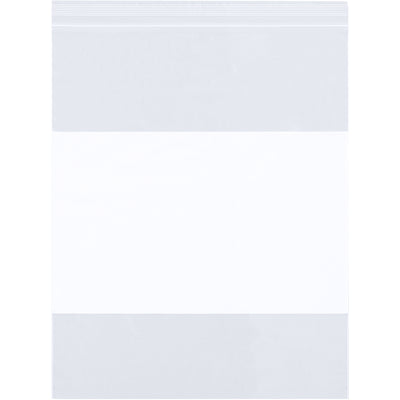Industrial-grade 6 mil reclosable poly bags with large white block for labeling parts, pricing, and inventory details. 9x12" usable dimensions provide ample space for heavy-duty parts, tools, and components. Sold in cases of 500 for maximum cost efficiency.
