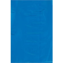6 x 9" 2 Mil Blue Flat Poly Bags - Light/Medium Duty, 100/Case
