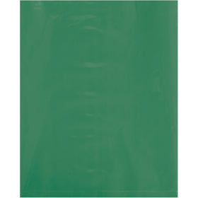 8x10" 2 Mil Green Poly Bags - 1000/Case Light-Duty Protection