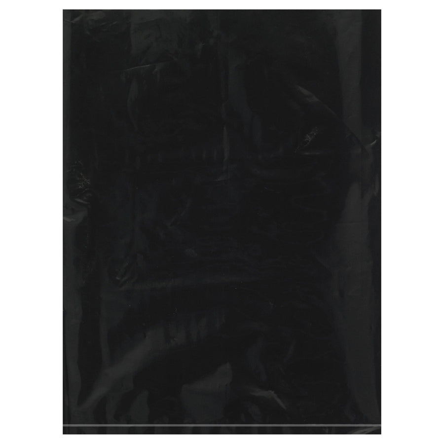 9x12 2 Mil Black Flat Poly Bags 1000/Case PB480BK - alias listing