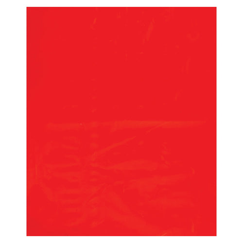 9x12 2 Mil Red Flat Poly Bags 1000/Case PB480R - alias listing