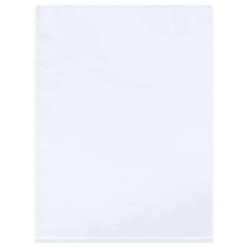 9x12 2 Mil White Flat Poly Bags 1000/Case PB480W