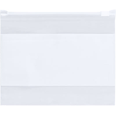 Heavy-duty 3 mil slide-seal reclosable poly bags sized 8x6" with FDA/USDA food-contact approval. Smooth-gliding closure operates easily even with gloved hands. Sold by the case (100 bags) for cost-efficient bulk packaging and storage.